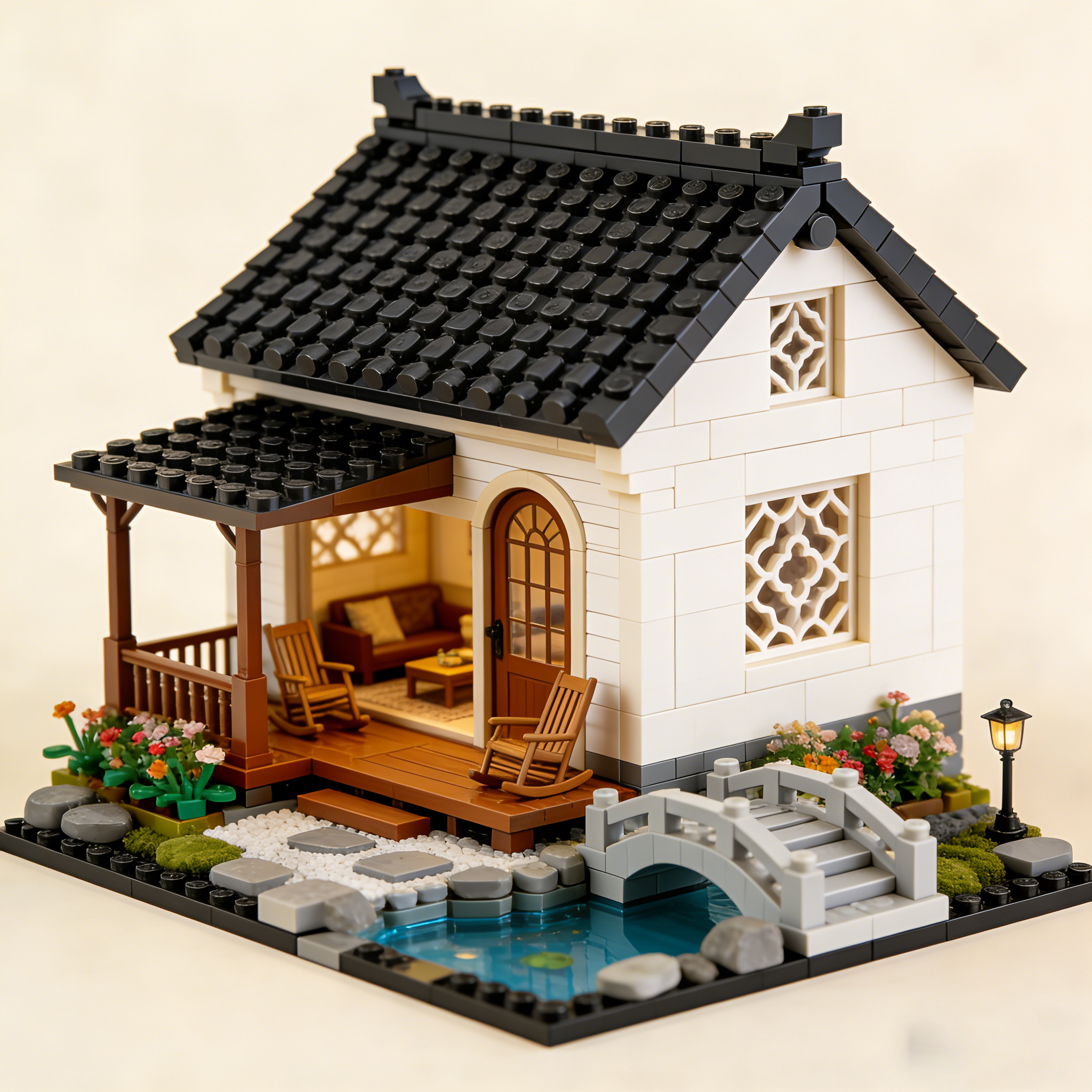 Riverside Cottage Retreat Building Set
