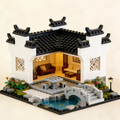 Moonlight Courtyard House Building Set