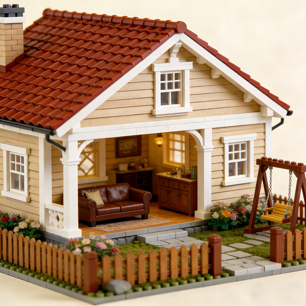 Countryside Comfort Cottage Building Set
