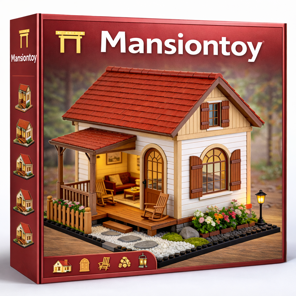 Sunset Meadow Cottage Building Set