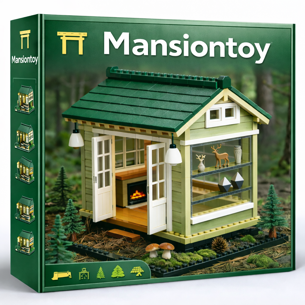 Woodland Escape Cabin Building Set