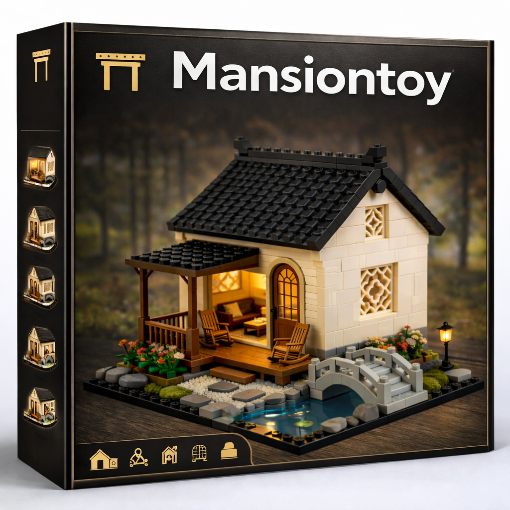 Riverside Cottage Retreat Building Set